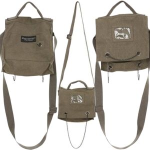 The Mortal Instruments City Of Bones Messenger Army Green Canvas Bag